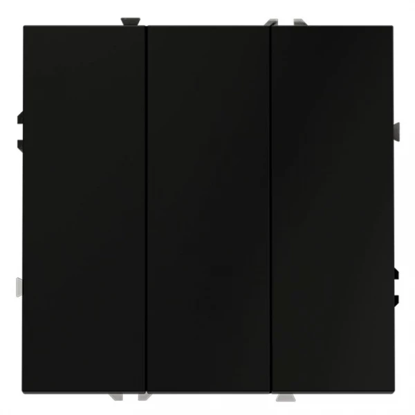 Выключатель 3-кл. СП S70 10А механизм черн. матов. Voltum VLS030108 ТехноИмпульс