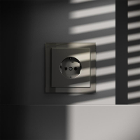 Розетка 1-м СП S70 16А с заземл. механизм шелк Voltum VLS040104 ТехноИмпульс