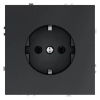 Розетка 1-м СП S70 16А с заземл. механизм графит Voltum VLS040107 ТехноИмпульс
