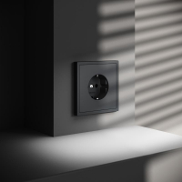 Розетка 1-м СП S70 16А с заземл. механизм графит Voltum VLS040107 ТехноИмпульс