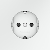 Розетка 1-м СП S70 16А с заземл. защ. шторки механизм бел. матов. Voltum VLS040202 ТехноИмпульс