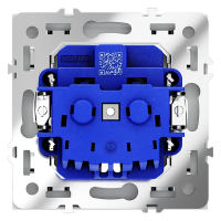 Розетка 1-м СП S70 16А с заземл. защ. шторки механизм бел. матов. Voltum VLS040202 ТехноИмпульс