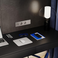 Розетка 1-м СП S70 16А с заземл. защ. шторки механизм кашемир Voltum VLS040203 ТехноИмпульс