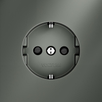 Розетка 1-м СП S70 16А с заземл. защ. шторки механизм титан Voltum VLS040206 ТехноИмпульс