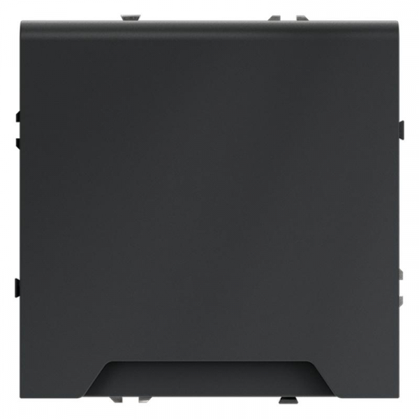 Розетка 1-м СП S70 16А с заземл. защ. шторки + крышка механизм графит Voltum VLS040307 ТехноИмпульс