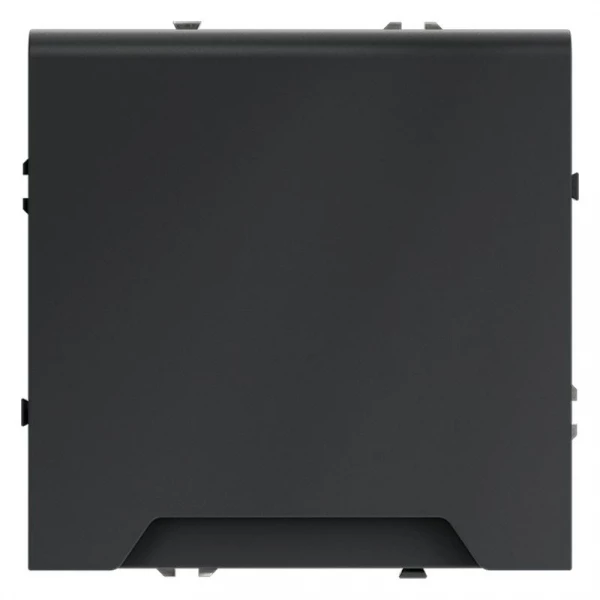 Розетка 1-м СП S70 16А с заземл. защ. шторки + крышка механизм графит Voltum VLS040307 ТехноИмпульс