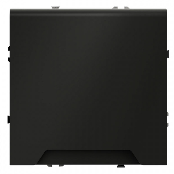 Розетка 1-м СП S70 16А с заземл. защ. шторки + крышка механизм черн. матов. Voltum VLS040308 ТехноИмпульс