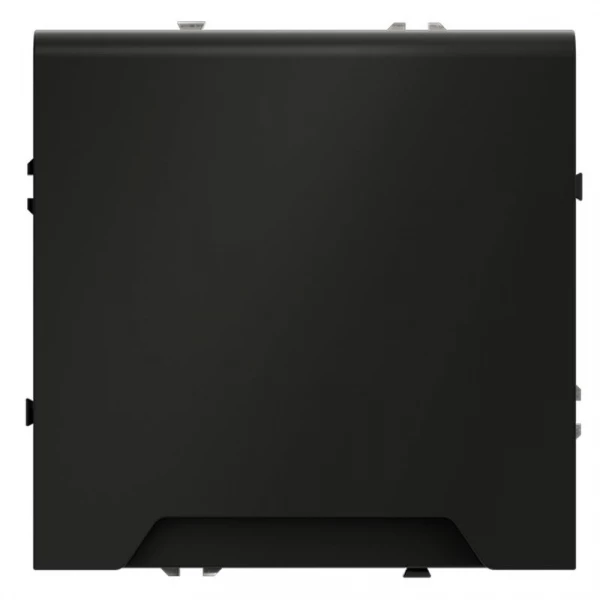 Розетка 1-м СП S70 16А с заземл. защ. шторки + крышка механизм черн. матов. Voltum VLS040308 ТехноИмпульс