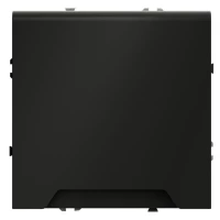 Розетка 1-м СП S70 16А с заземл. защ. шторки + крышка механизм черн. матов. Voltum VLS040308 ТехноИмпульс