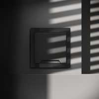 Розетка 1-м СП S70 16А с заземл. защ. шторки + крышка механизм черн. матов. Voltum VLS040308 ТехноИмпульс