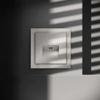 Розетка компьютерная 1-м СП S70 RJ45 кат.6 механизм кашемир Voltum VLS060103 ТехноИмпульс