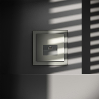 Розетка компьютерная 1-м СП S70 RJ45 кат.6 механизм сталь Voltum VLS060105 ТехноИмпульс