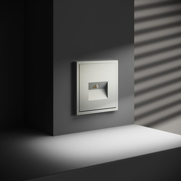 Розетка компьютерная 1-м СП S70 RJ45 кат.6 механизм сталь Voltum VLS060105 ТехноИмпульс