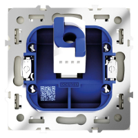 Розетка компьютерная 1-м СП S70 RJ45 кат.6 механизм сталь Voltum VLS060105 ТехноИмпульс