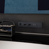 Розетка компьютерная 1-м СП S70 RJ45 кат.6 механизм графит Voltum VLS060107 ТехноИмпульс