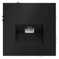 Розетка компьютерная 1-м СП S70 RJ45 кат.6 механизм черн. матов. Voltum VLS060108 ТехноИмпульс