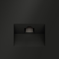 Розетка компьютерная 1-м СП S70 RJ45 кат.6 механизм черн. матов. Voltum VLS060108 ТехноИмпульс