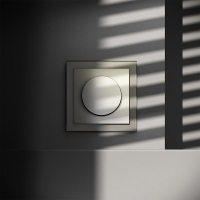 Светорегулятор поворотно-нажимной СП S70 600Вт механизм шелк Voltum VLS070304 ТехноИмпульс