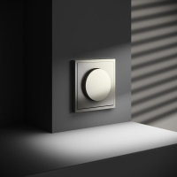 Светорегулятор поворотно-нажимной СП S70 600Вт механизм шелк Voltum VLS070304 ТехноИмпульс