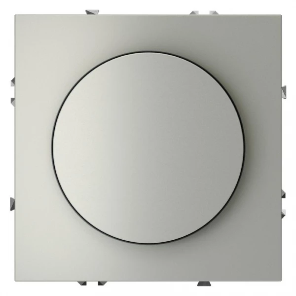 Светорегулятор поворотно-нажимной СП S70 600Вт механизм сталь Voltum VLS070305 ТехноИмпульс