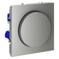 Светорегулятор поворотно-нажимной СП S70 600Вт механизм сталь Voltum VLS070305 ТехноИмпульс