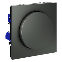 Светорегулятор поворотно-нажимной СП S70 600Вт механизм титан Voltum VLS070306 ТехноИмпульс