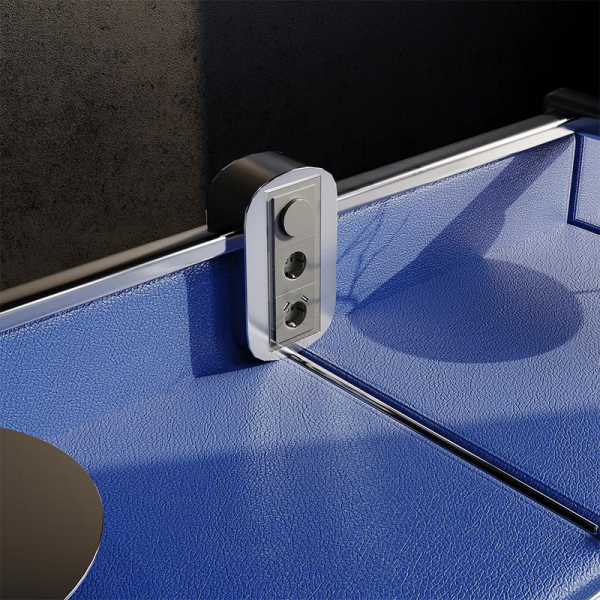 Светорегулятор поворотно-нажимной СП S70 600Вт механизм титан Voltum VLS070306 ТехноИмпульс