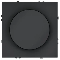 Светорегулятор поворотно-нажимной СП S70 600Вт механизм графит Voltum VLS070307 ТехноИмпульс