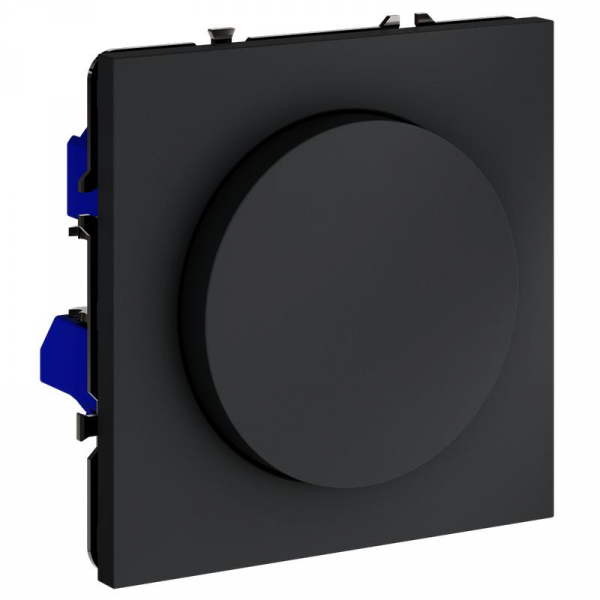 Светорегулятор поворотно-нажимной СП S70 600Вт механизм графит Voltum VLS070307 ТехноИмпульс