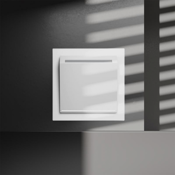 Выключатель карточный S70 16А механизм бел. матов. Voltum VLS010702 ТехноИмпульс