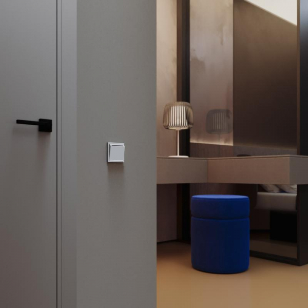 Выключатель карточный S70 16А механизм бел. матов. Voltum VLS010702 ТехноИмпульс