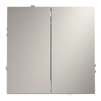 Переключатель перекрестный 2-кл. СП S70 10А механизм кашемир Voltum VLS020503 ТехноИмпульс