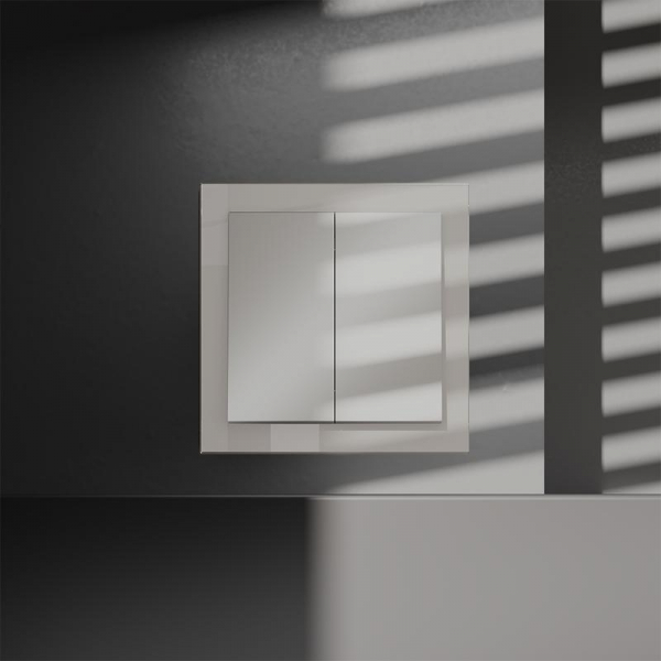 Переключатель перекрестный 2-кл. СП S70 10А механизм кашемир Voltum VLS020503 ТехноИмпульс