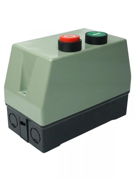 Пускатель ПМЛ-1220 10А кат. 380В AC 1НО IP54 с реле РТЛ-1014-2 7-10А в корпусе пластик. с кнопками ПУСК + СТОП Электротехник ET511476 ТехноИмпульс