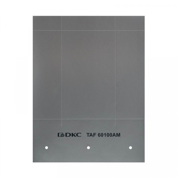 Табличка гибкая для маркировки оболочек клейкое основание винил металлик (уп.10шт) DKC TAF60100AM ТехноИмпульс