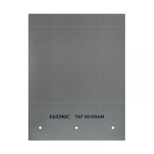 Табличка гибкая для маркировки оболочек клейкое основание винил металлик (уп.10шт) DKC TAF60100AM ТехноИмпульс