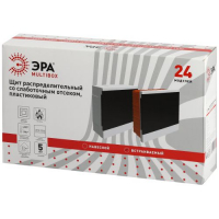 Щит распределительный со слаботочным отсеком MultiBox bs-24f встраиваемый пластиковый 24 модуля IP40 Эра Б0059317 ТехноИмпульс