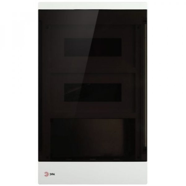 Щит распределительный со слаботочным отсеком MultiBox bs-24f встраиваемый пластиковый 24 модуля IP40 Эра Б0059317 ТехноИмпульс