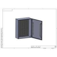 Корпус ЩМП-65.50.22 650х500х220 IP54 У2 OPTIMA c.6.5.2_5 метал. Эра Б0061603 ТехноИмпульс