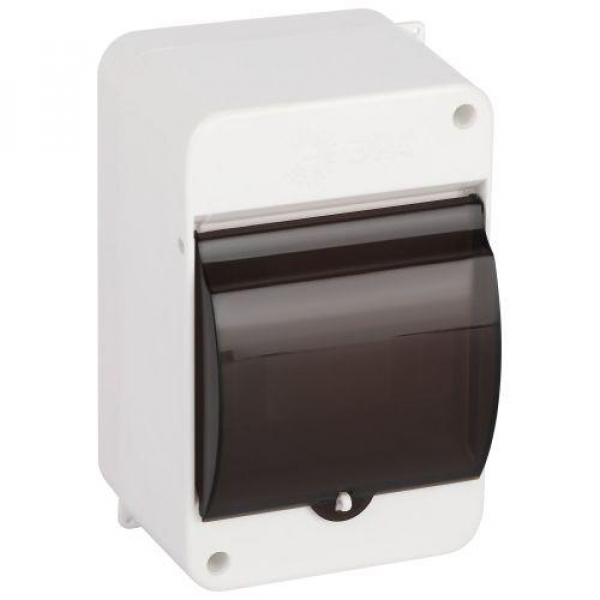 Корпус навесной SIMPLE КМПн 1/4 IP30 пластик.; прозр. крышка; бел. Эра Б0069239 ТехноИмпульс