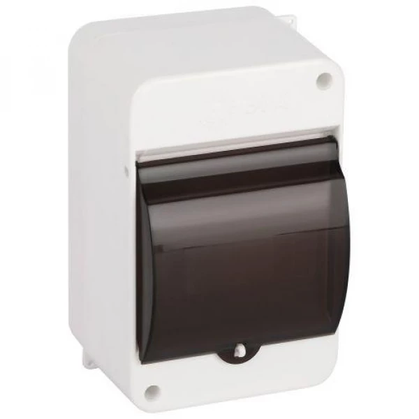Корпус навесной SIMPLE КМПн 1/4 IP30 пластик.; прозр. крышка; бел. Эра Б0069239 ТехноИмпульс