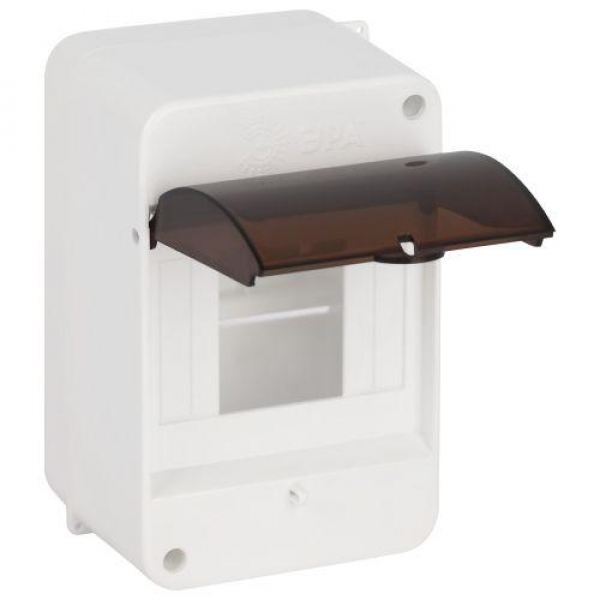 Корпус навесной SIMPLE КМПн 1/4 IP30 пластик.; прозр. крышка; бел. Эра Б0069239 ТехноИмпульс