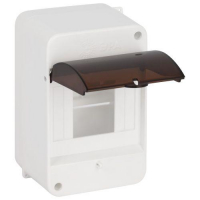 Корпус навесной SIMPLE КМПн 1/4 IP30 пластик.; прозр. крышка; бел. Эра Б0069239 ТехноИмпульс