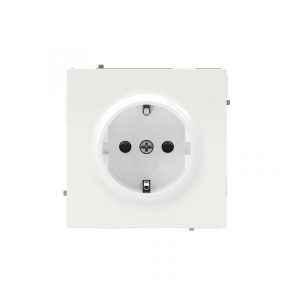 Розетка силовая KANT 2P+E защ. шторки бел. магнолия DKC 7000003 ТехноИмпульс