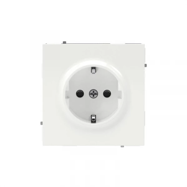 Розетка силовая KANT 2P+E защ. шторки бел. магнолия DKC 7000003 ТехноИмпульс