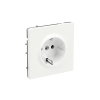 Розетка силовая KANT 2P+E защ. шторки бел. магнолия DKC 7000003 ТехноИмпульс