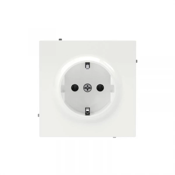 Розетка силовая KANT 2P+E без шторки бел. магнолия DKC 7000033 ТехноИмпульс