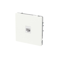 Розетка компьютерная 1-м KANT RJ45 кат.6A без шторки бел. магнолия DKC 7000673 ТехноИмпульс