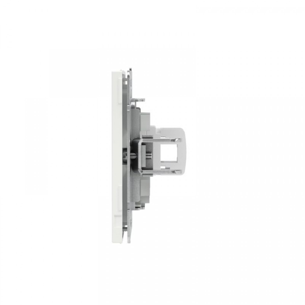 Розетка компьютерная 1-м KANT RJ45 кат.6A без шторки бел. магнолия DKC 7000673 ТехноИмпульс