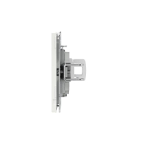 Розетка компьютерная 1-м KANT RJ45 кат.6A без шторки бел. магнолия DKC 7000673 ТехноИмпульс